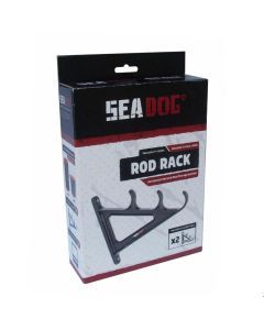 2 Pack of Sea Dog Horizontal Fishing Rod Holders - Holds 3 Fishing Rods
