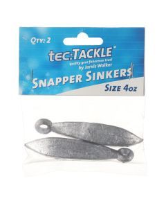 2 Pack of Jarvis Walker 4oz Snapper Sinkers