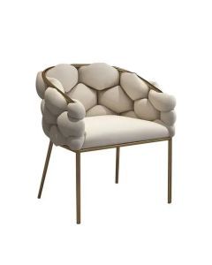Modern Nordic White Dining Chair