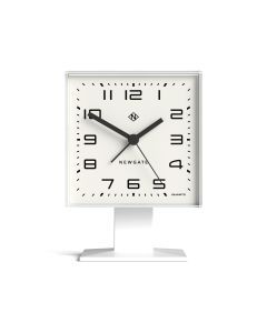 Newgate Victor Alarm Clock Pebble White