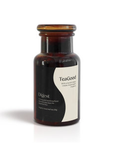 TeaGood Digest Organic Loose Leaf Tea - 30g in Glass Jar