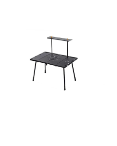 Four Fold Tactical Camping Table Black