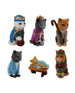 Nativity Royal Cats Christmas Decoration