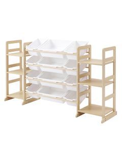 Levede Kids Toy Box Organiser 12 Bins 6 Shelves Display Storage Rack Playroom