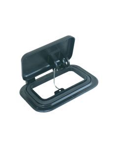 Ozvent Small Scupper Vent - Black