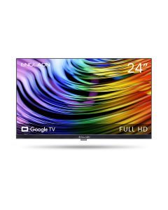 ENGLAON 24’’ Full HD 12V Smart TV With Chromecast, Bluetooth & Google TV