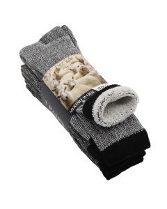 6 Pairs Merino Wool Thick Socks (6-11)