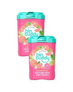 Bin Buddy Fresh Pink Grapefruit 450g Power x2