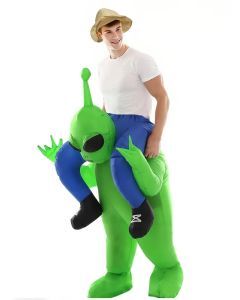 Men’s Alien Inflatable Costume for Halloween & Parties
