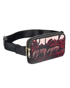 Women Waist Bag Waterproof Crossbody Chest Fanny Pack (Style 1)