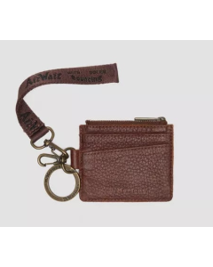 Dr. Martens Card Holder Wallet in Brown Cashew Ambassador