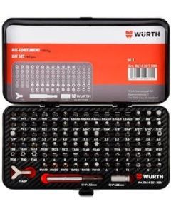 Wurth Universal 90pc Drill Bit Assortment Set