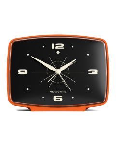 Newgate Brooklyn Alarm Clock - Orange
