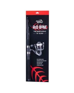 Jarvis Walker 10ft Red Bone 5-8kg Telescopic Fishing Rod and Reel Surf Combo