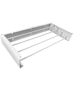 On The Road Wall Mounted Clothes Airer 60cm White