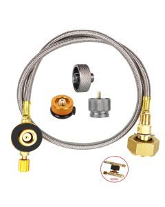 Outdoor Gas Stove Cylinder Refill Adapter