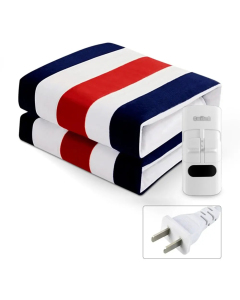Electric Blanket with Striped Printing