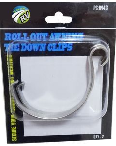 Roll Out Awning Tie Down Clips