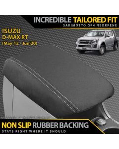 Isuzu D-MAX RT Neoprene Armrest Console Lid (Available)