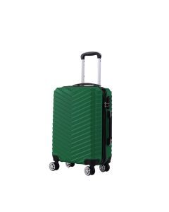 Slimbridge 20" Carry On Travel Luggage Suitcase Case Bag Lightweight TSA Green