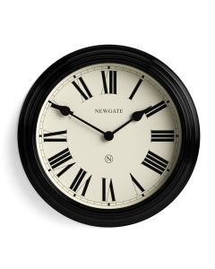Newgate Notting Hill Wall Clock-Black