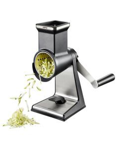 GEFU Transforma Rotary Grater + 3 Drums Kitchen Chopper Slicer Multifunction