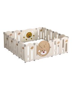 Bopeep Kids Playpen Baby Safety Gate Toddler Fence Child Play Game Toy 16 Panels