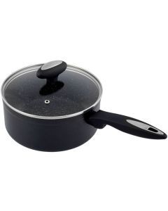 Zyliss Ultimate Forged 18cm/2L Non-Stick Saucepan w/ Lid Cover - Black