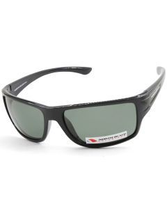 North Beach Gwyniad 70441 Black Gloss/Grey Polarised Mens Sunglasses