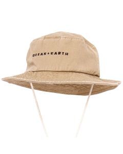 Ocean & Earth One-Dayer Adult Cotton Soft Brim Hat - Sand Sizes S - L