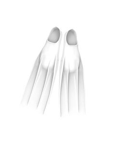 Silicone Long Snorkel Fins