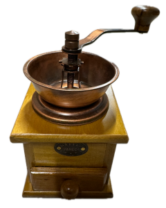 Vintage Style Wooden Coffee & Pepper Grinder - Bean Mill