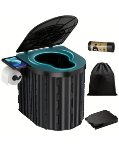 Toilet with Paper Holder with 199kg Support