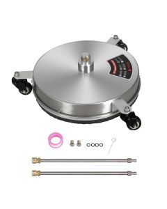 Traderight Pressure Washer Surface Cleaner With 3 Wheels Stainless 27600 kPa