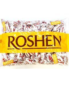 ROSHEN 1kg Crabs Rachki Hard Candy w/ Cocoa & Peanut Filling (141 Candies) - Made in Ukraine