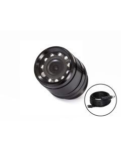 SafetyDave 100° AHD Bullet Eye Camera (Black) With 7.5m Heavy Duty 3 in 1 Camera Cable