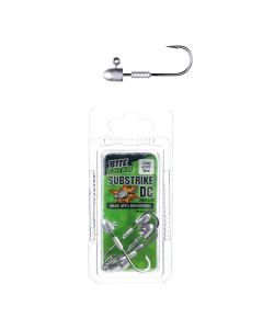 5 Pack of 1/6oz Size 3/0 Bite Science Substrike DC Jigheads with BKK Hooks