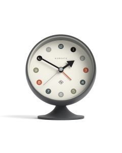 Newgate Spheric Alarm Clock Blizzard Grey