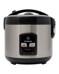Westinghouse 6 Cup Stainless Steel 400W Rice Cooker - WHRC04SS