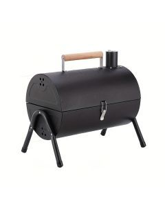 Portable Double-Sided Charcoal BBQ Grill with Foldable Design