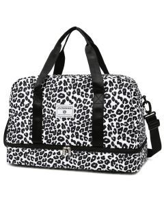 Women's Carry-On Travel Bag (Leopard)
