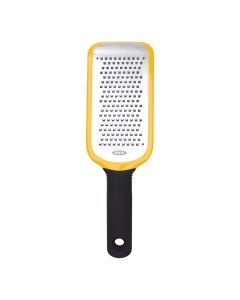 OXO Good Grips Medium Etched Stainless Steel Grater - Soft Grip Non-Slip Handle)