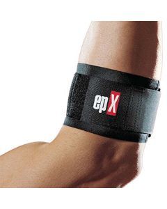 epX Tennis Elbow Support Brace - Adjustable Black