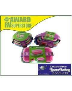 Collapsible Space Saving Set - 10 Piece