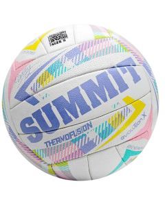 Summit Evolution X Netball Size 5 Maddy Turner Thermofusion Match Ball Premium Grip
