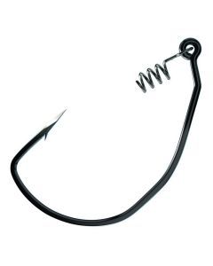 1 Packet of Eagle Claw Trokar TK160 Black Extra Wide Gap Magnum Swimbait Hooks
