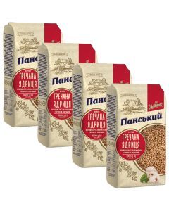 4kg Ukrainian Buckwheat Groats Roasted Kasha GMO-Free 4000g (4 x 1000g) Grechka