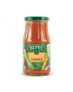 VERES 500g Zucchini Spread with Fresh Vegetables - Product of Ukraine