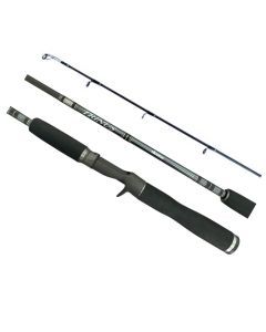 5'6 Okuma Trinus 8-12kg High Modulus Graphite 1 Piece Baitcaster Rod-Fuji Guides