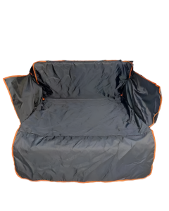 SUV Cargo Liner Waterproof Trunk Seat Cover for Back Cargo Area Black